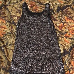 Merona size large. Black tank top. Never been worn